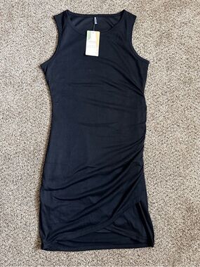 BTFBM Black Sleeveless Knit Dress
